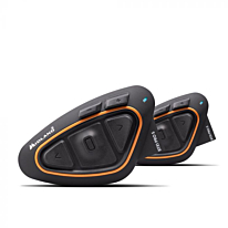 Intercom MIDLAND BTX1 Pro S Twin noir / orange BIHR