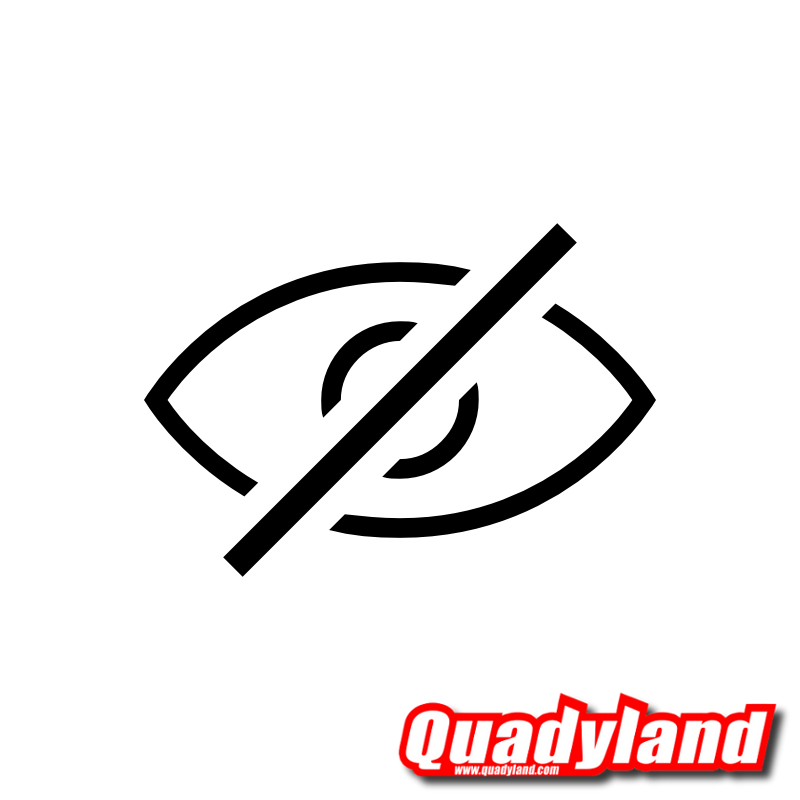 Feux à LED pour garde Boue avant SHOW CHROME - SPYDER - Quadyland
